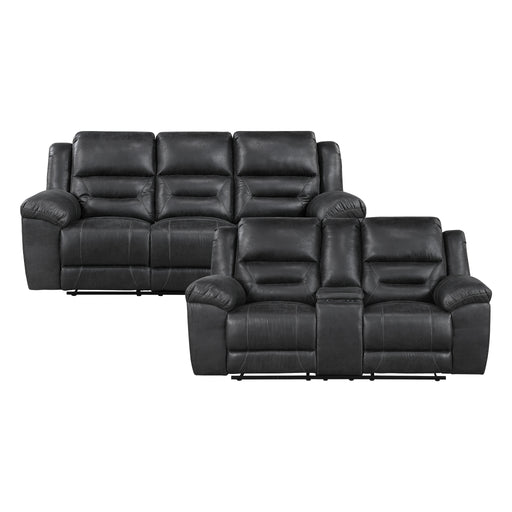 Hazen 2pc Set: Sofa, Love