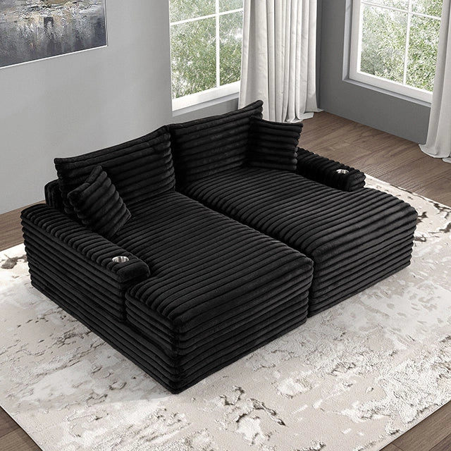 Sofá doble con chaise longue Tavedestrand