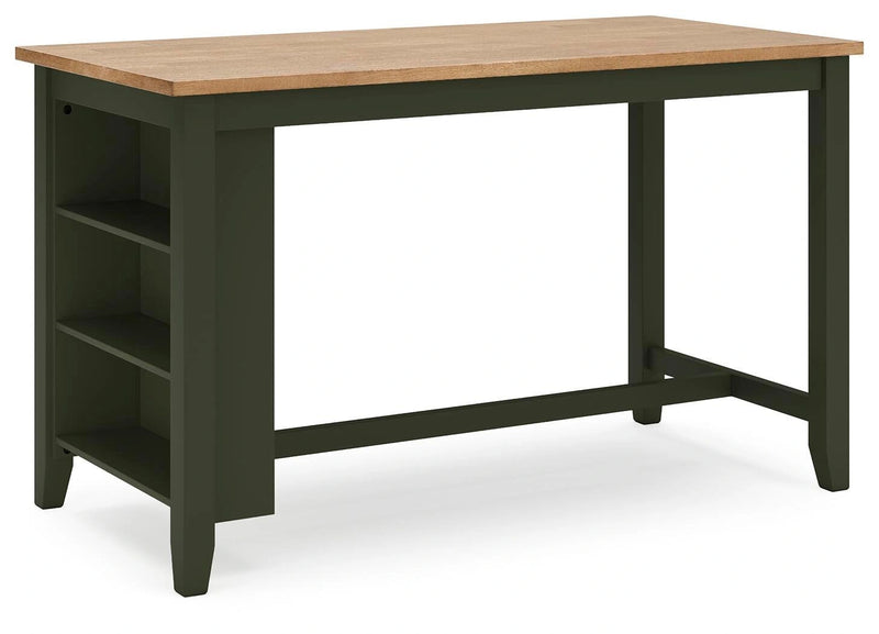 Mesa de comedor a la altura de la encimera Gesthaven