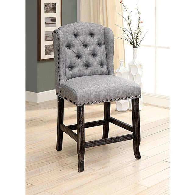 كرسي SANIA Counter Ht. Wingback (2/كرتون)