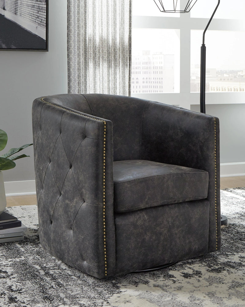 Sillón decorativo giratorio Brentlow