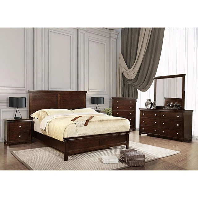 Cama Spruce Full & Queen Cromo y Expreso