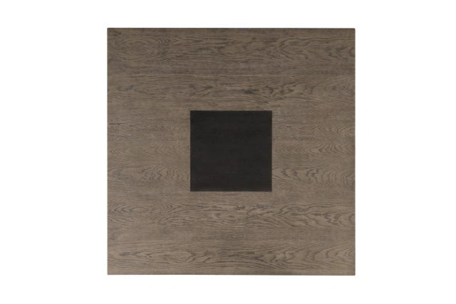 Juego de comedor Broager de 5 piezas (sillas giratorias blancas)