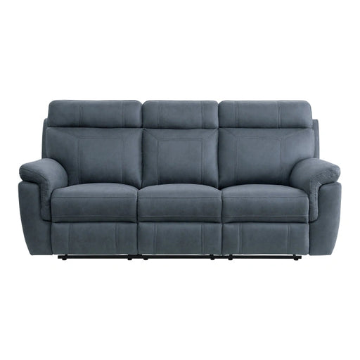 9301BUE-3 - Sofá reclinable doble con portavasos central desplegable