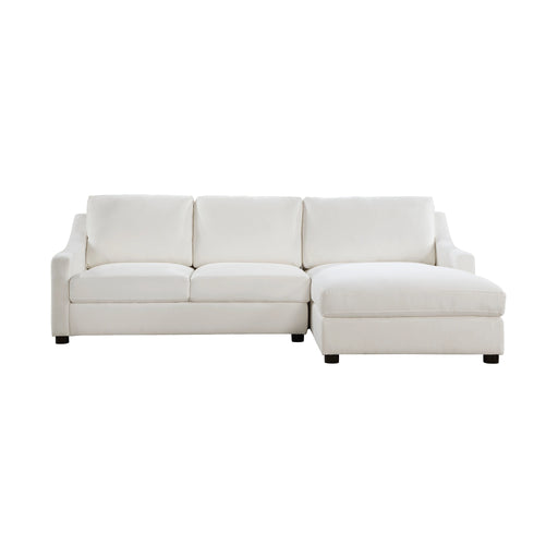 Seccional Zayden de 2 piezas con chaise derecho