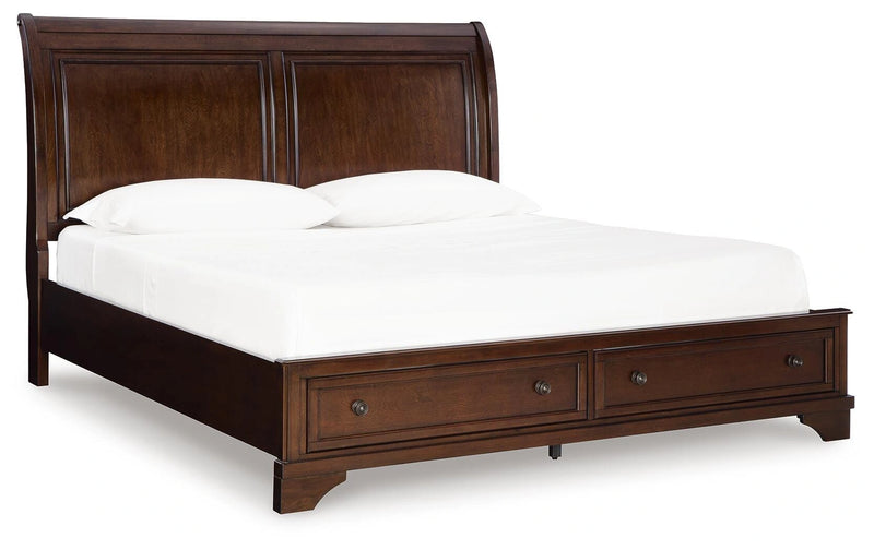Cama con almacenaje Trellington Sleigh