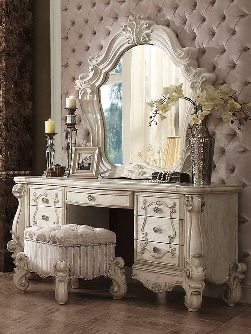 Espejo Versailles Blanco Hueso