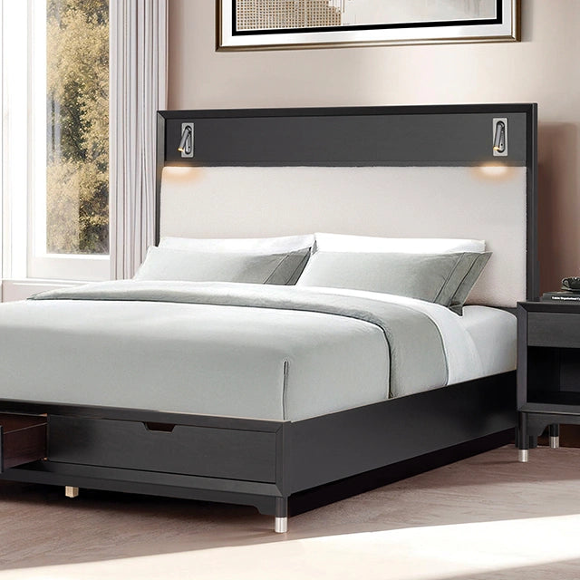 Cama Torrance tamaño King y Queen