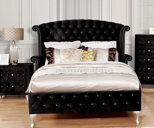 Alzire Black Cal.King Bed