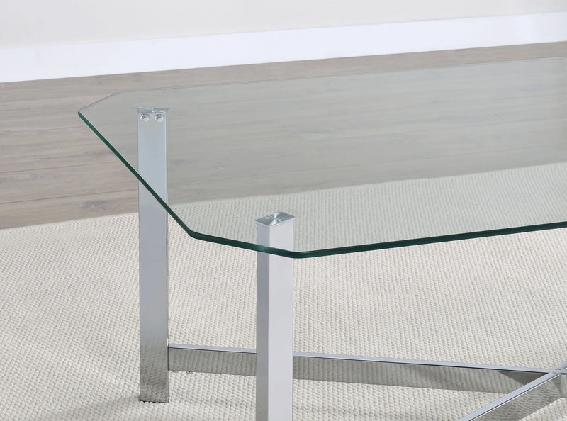 Cronin Glass Top Coffee Table