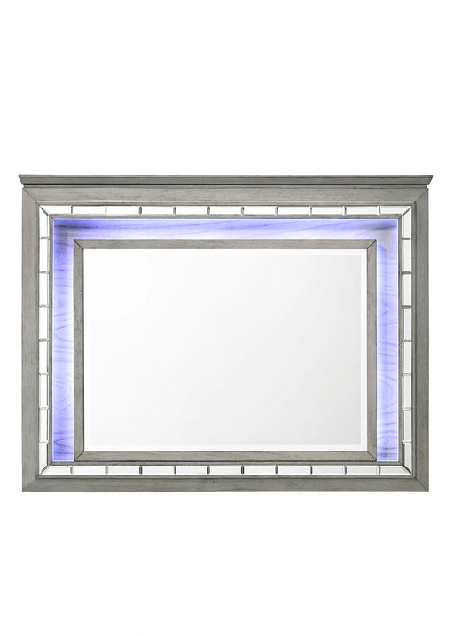 مرآة أنترس لايت جري أوك (LED)