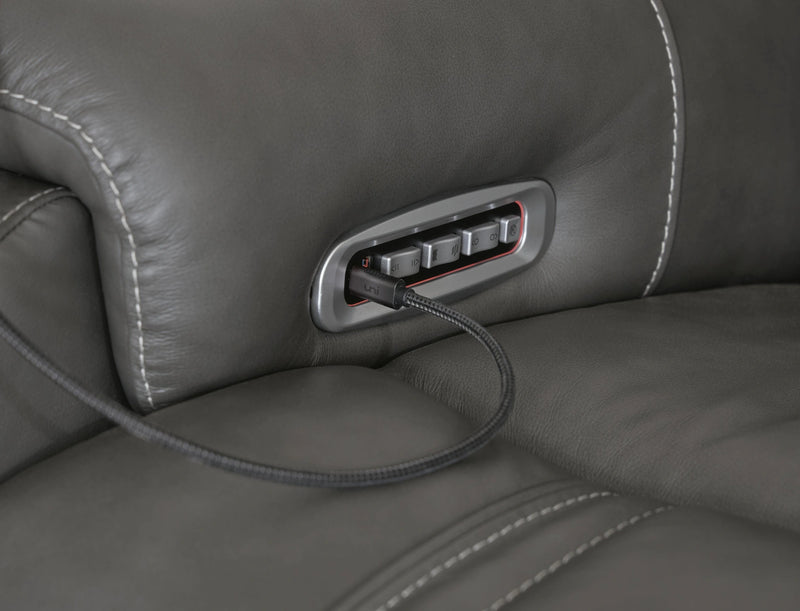 5Z - Seccional reclinable eléctrico Pittson