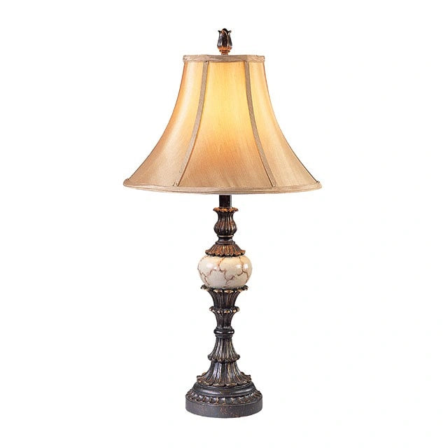 Lámpara de mesa Rosalie Antique Black (2/CAJA)
