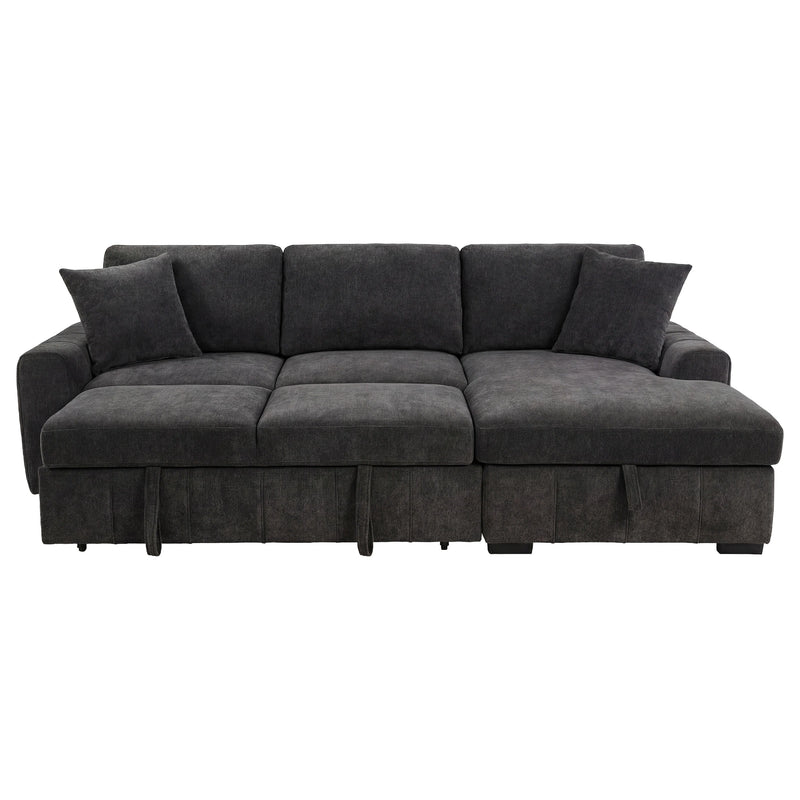 Pastrana Upholstered Sleeper Sectional Sofa