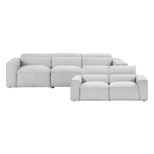 Phoebe 2pc Set: Sofa, Love