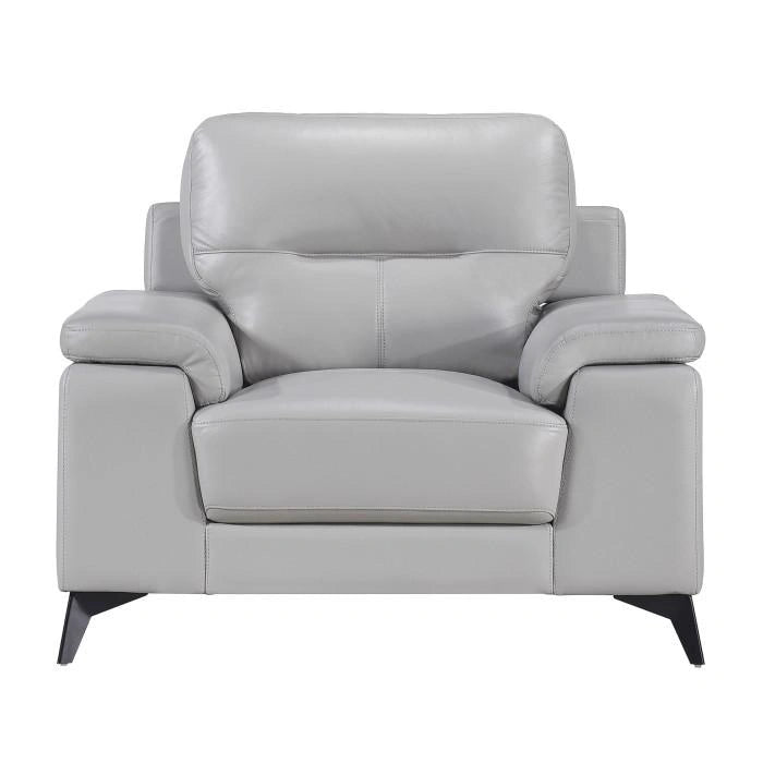 Silla Mischa en Gris Plata 9514SVE-1