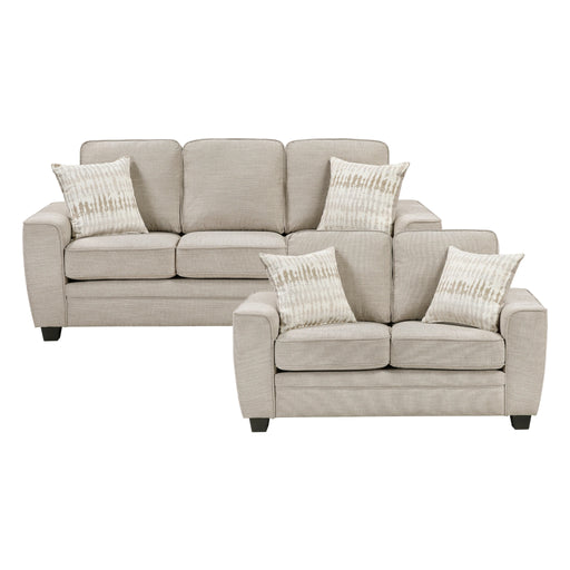 Zander 2pc Set: Sofa, Love