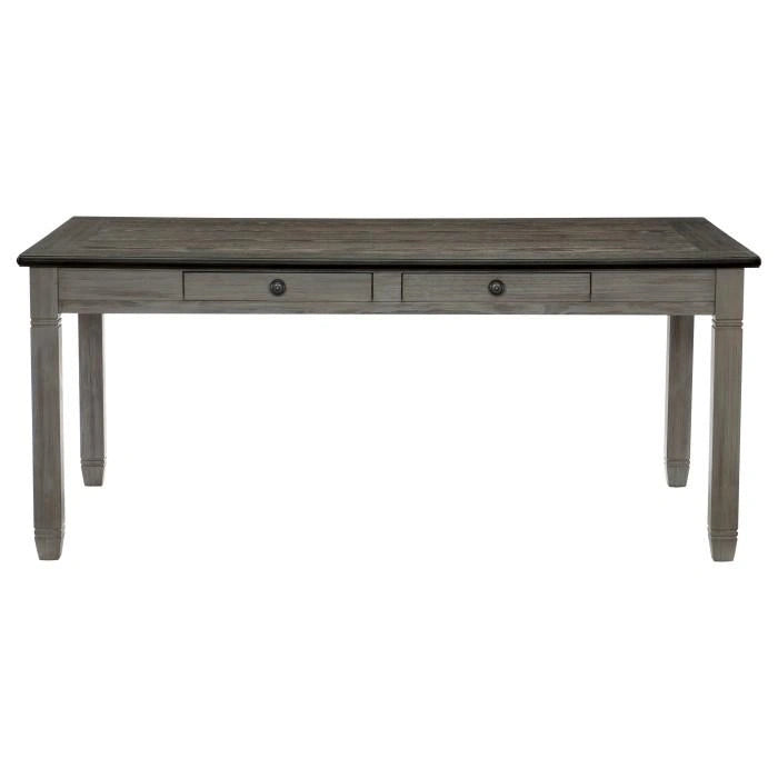 Mesa de comedor Granby en café y gris antiguo 5627GY-72