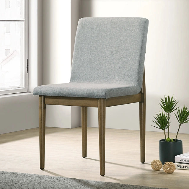 Silla auxiliar ST GALLEN (2/CTN), Tono natural/Gris claro