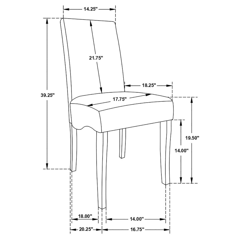 Silla de comedor Stanton