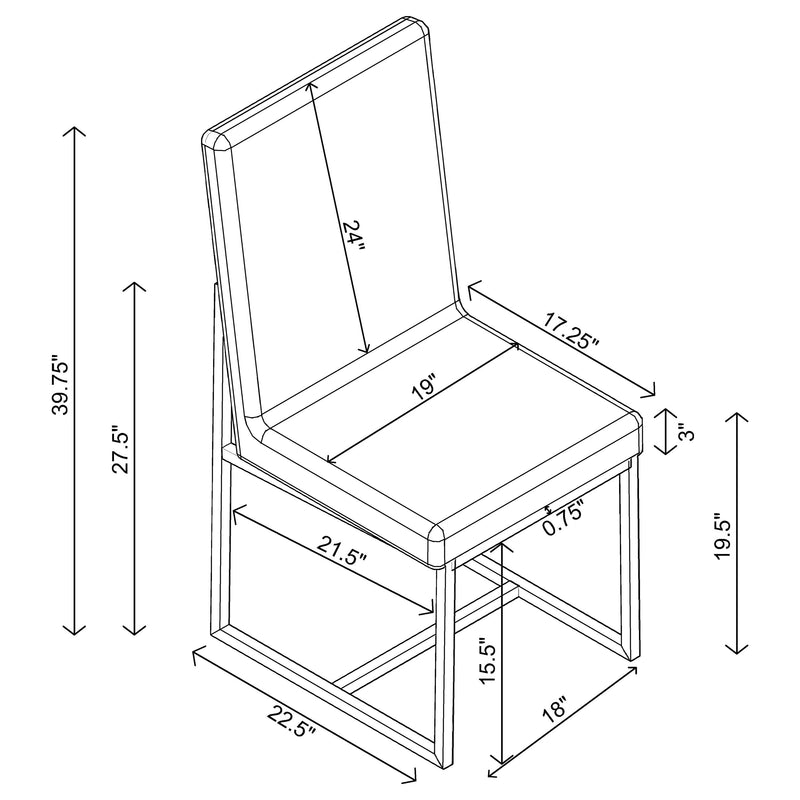 Silla de comedor Mackinnon