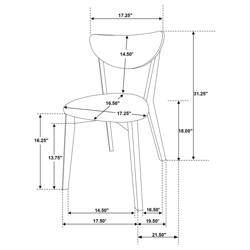 Silla auxiliar de comedor Elowen