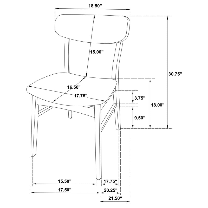 Silla de comedor Dortch
