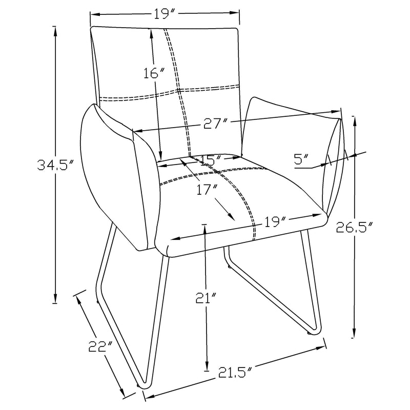 Sillón de comedor Ackland