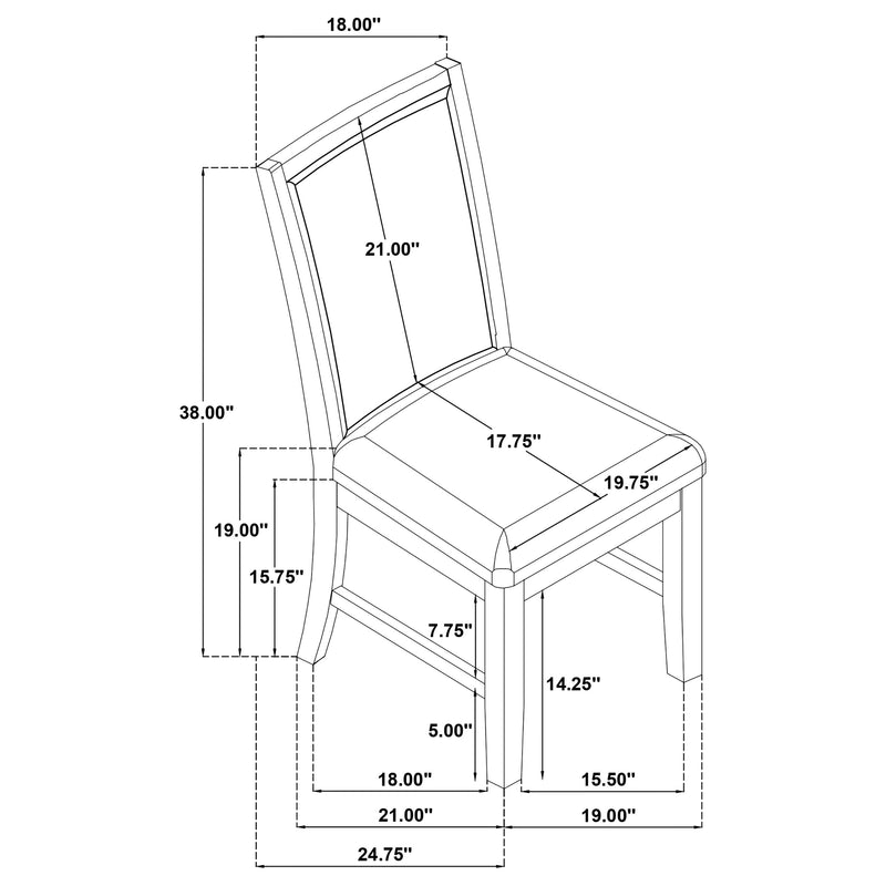 Silla de comedor Bruner