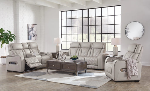Boyington Power Reclining Sofa, Loveseat and Recliner