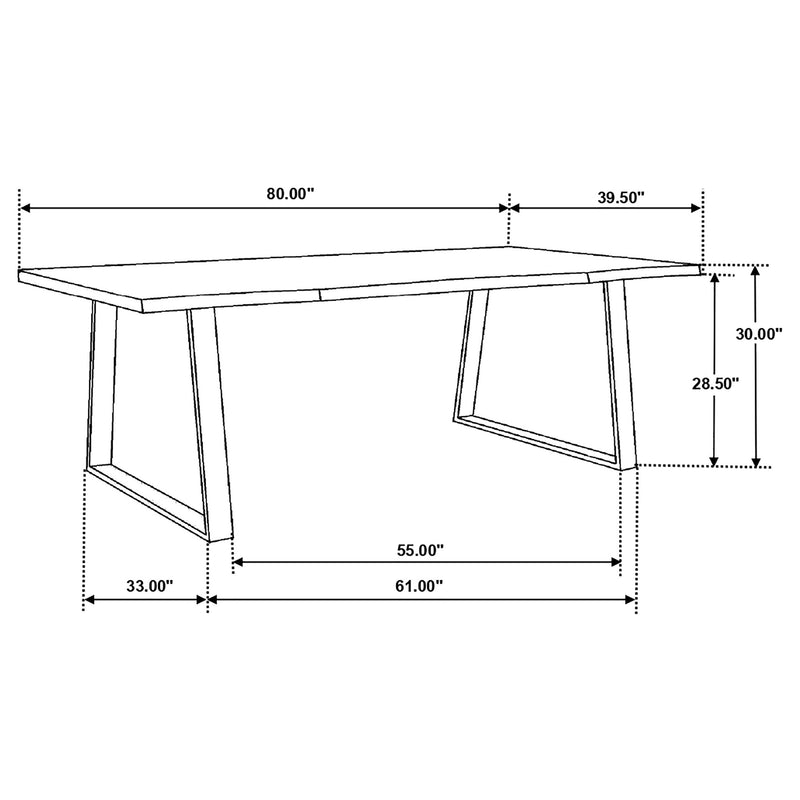 Mesa de comedor Ditman