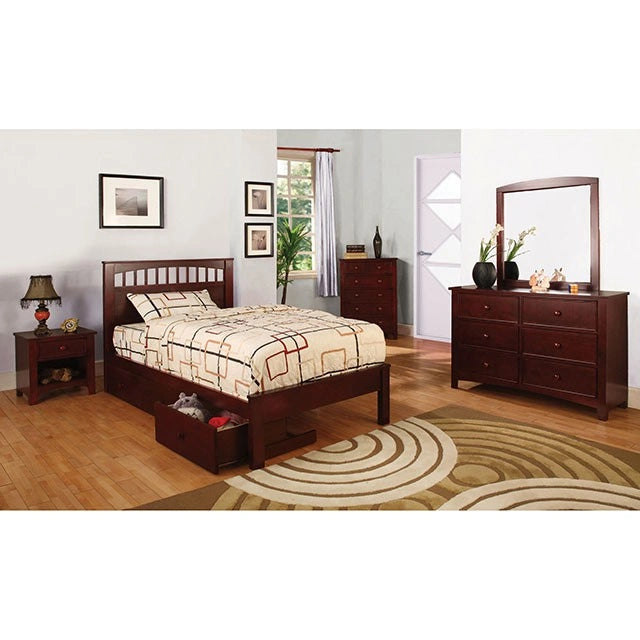 Juego de dormitorio doble Carus de 4 piezas