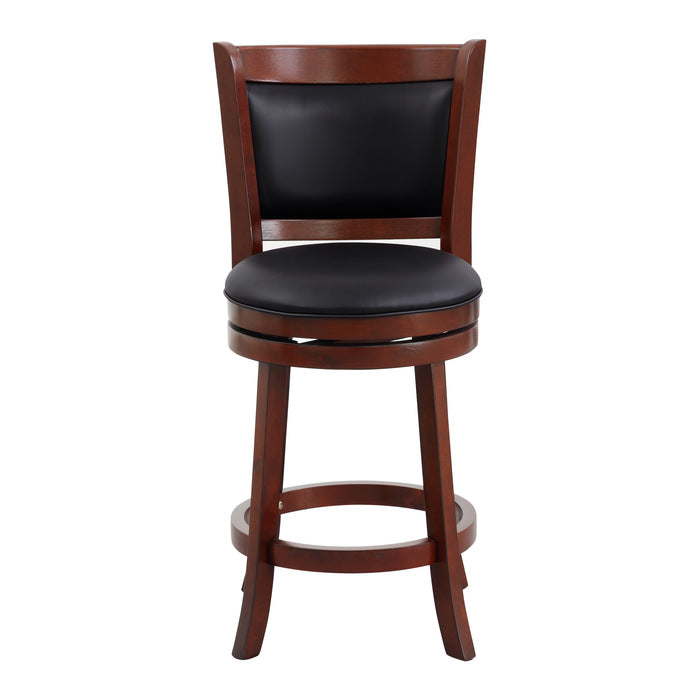 1131-24S-Silla giratoria de altura de mostrador para comedor