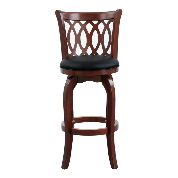 1133-29S-Silla giratoria de altura de pub para comedor