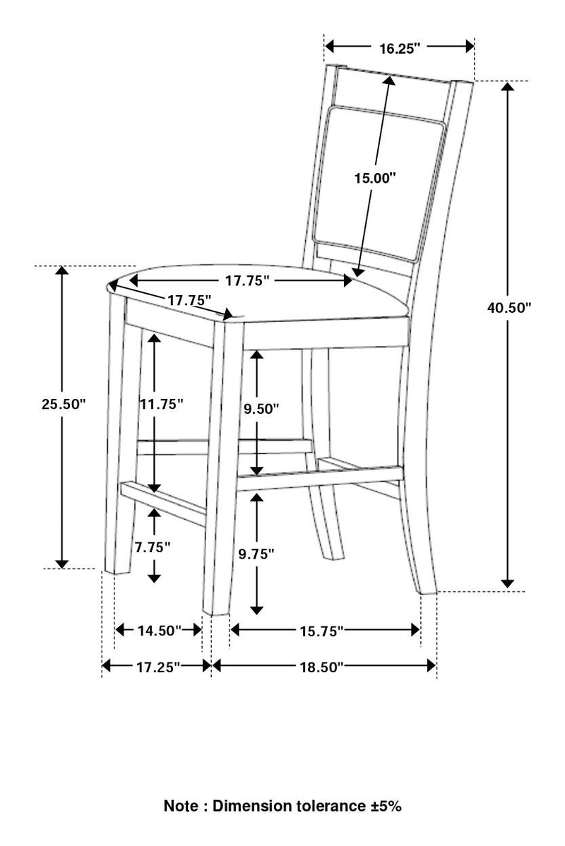Juego de comedor Dewey de altura de mostrador