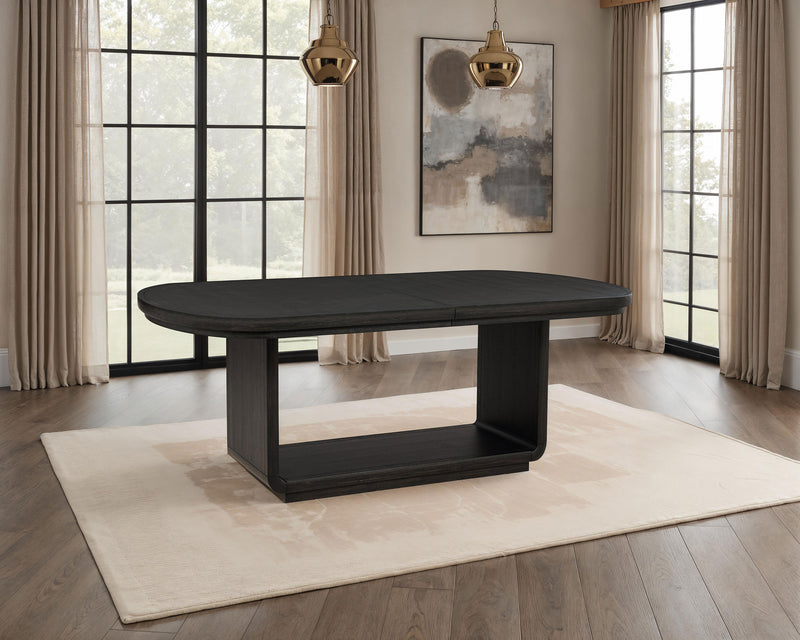 Mesa de comedor extensible Leandro