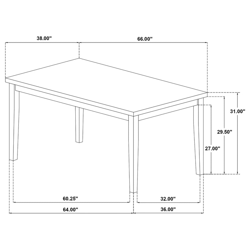 Juego de comedor Andrews
