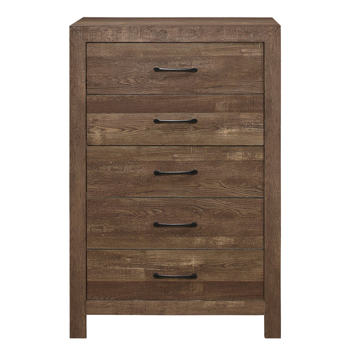 Corbin 4 & 5 Piece Twin Bed Set Oak