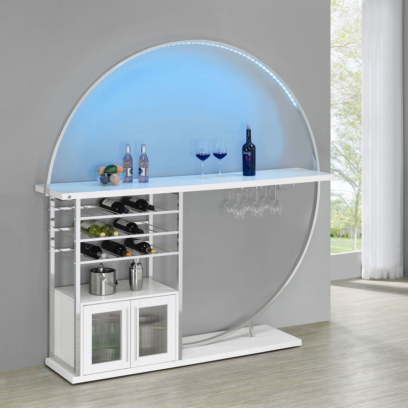 Vinoteca Risley con iluminación LED