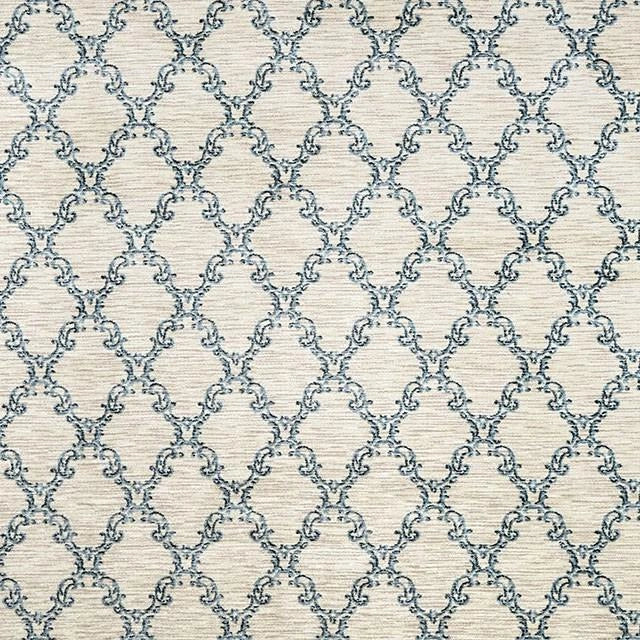 سجادة أكاثوس بلون رمادي فاتح/أزرق مقاس صغير ومتوسط 5' × 8'