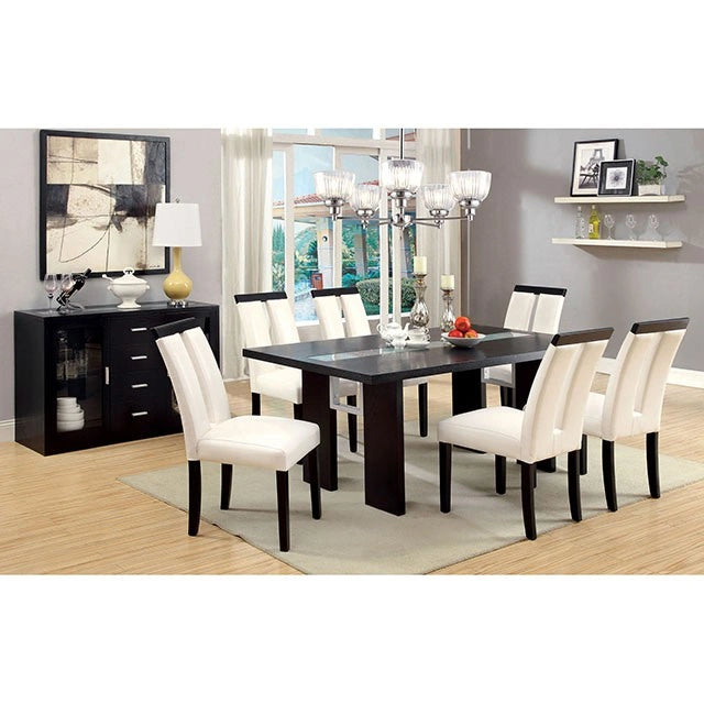Silla auxiliar Luminar blanca/negra (2/caja)