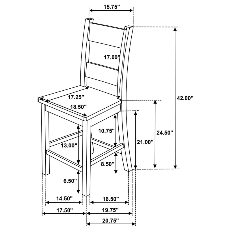Silla alta de cocina Cardova