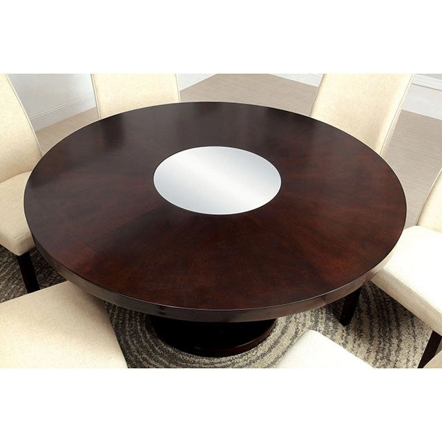 Mesa de comedor redonda Cimma Espresso