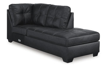 Seccional Barlin Mills con chaise longue