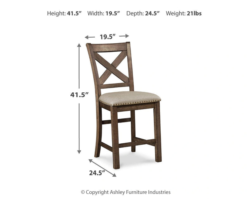 طقم طاولة طعام Moriville مرتفع Counter Height