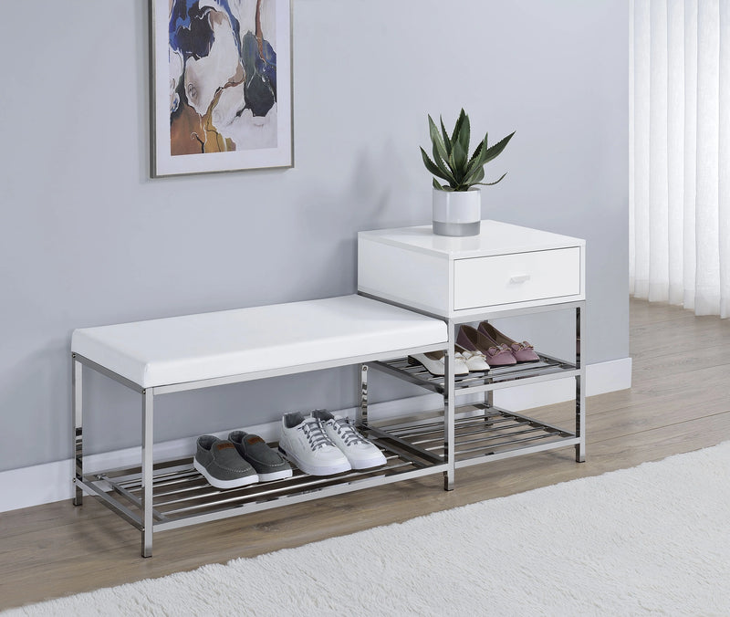 Siega Shoe Storage Entryway Bench