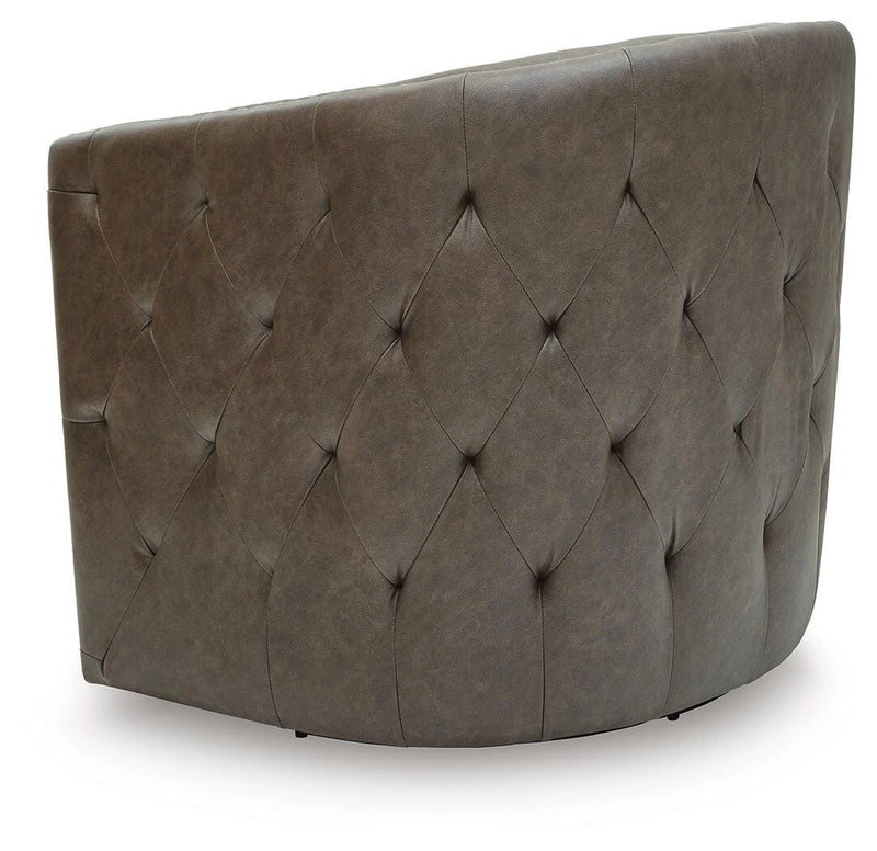 Sillón decorativo giratorio Brentlow