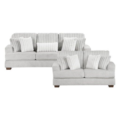 Santiago 2pc Set: Sofa, Love