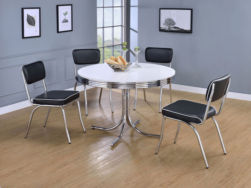 Silla de comedor retro