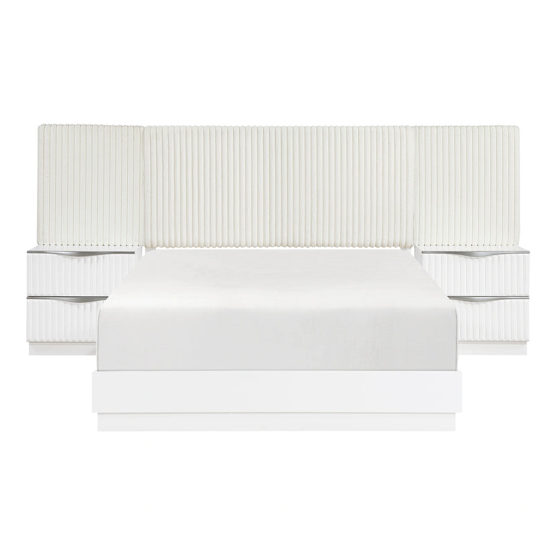Linea-5pc Set Queen Wall Bed (QB+2NS+2NS-P) image